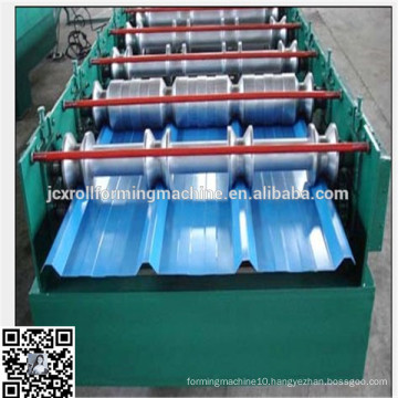 zinc galvanizing plant roofing board cold roll forming machine